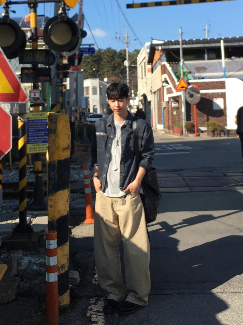 Flow Denim Shacket (M, L / 2colors)