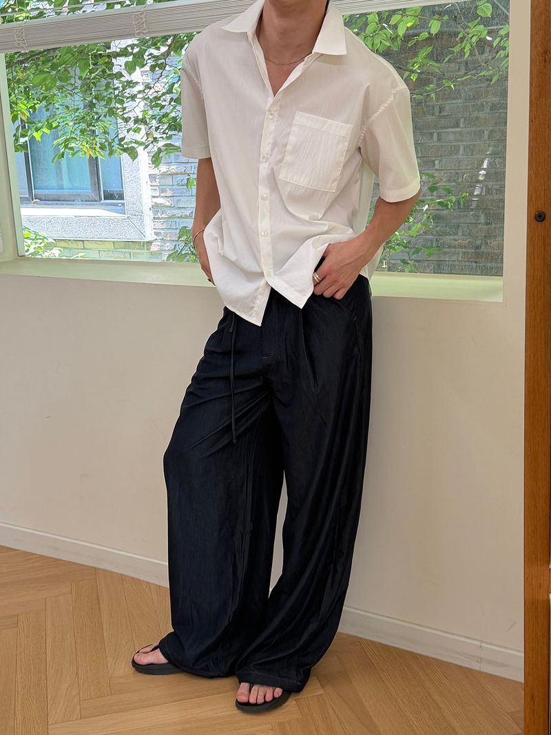 Summer daily basic half shirts(4color)