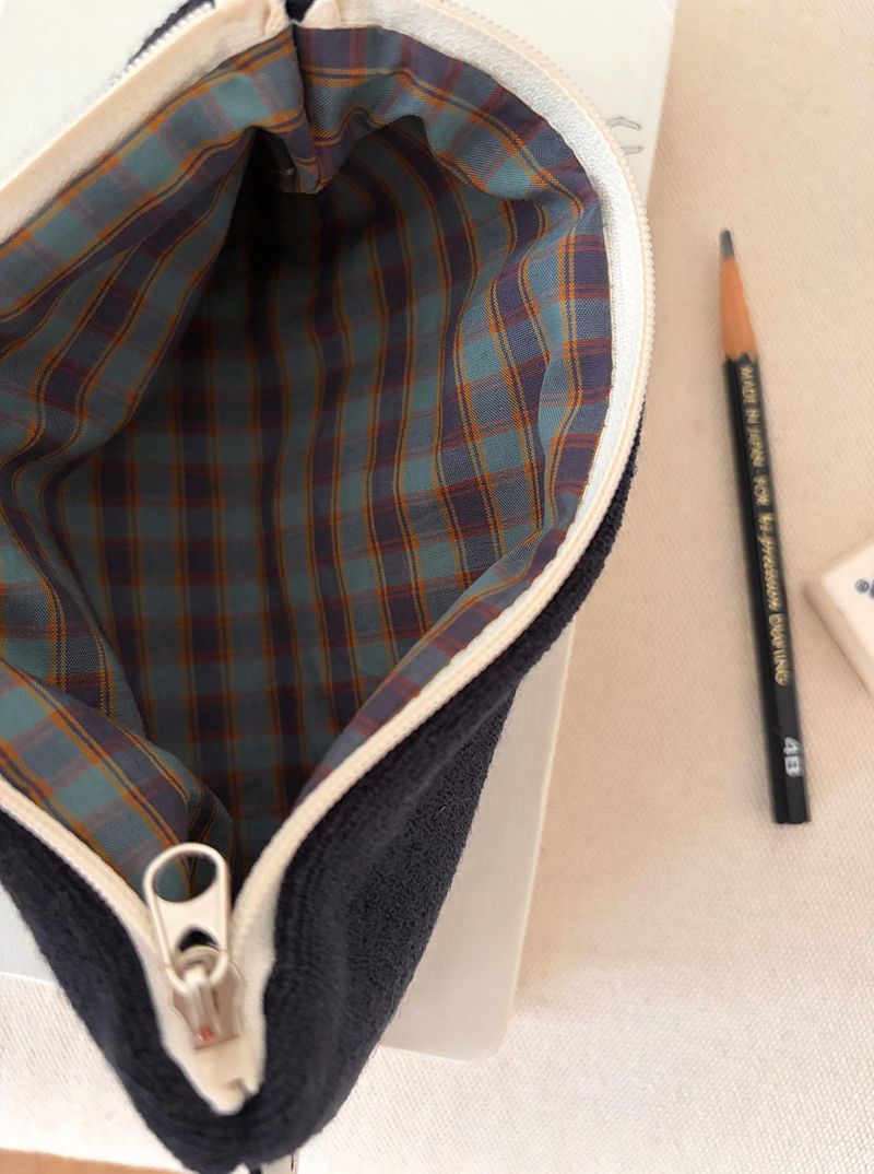 Terry tool pouch - navy