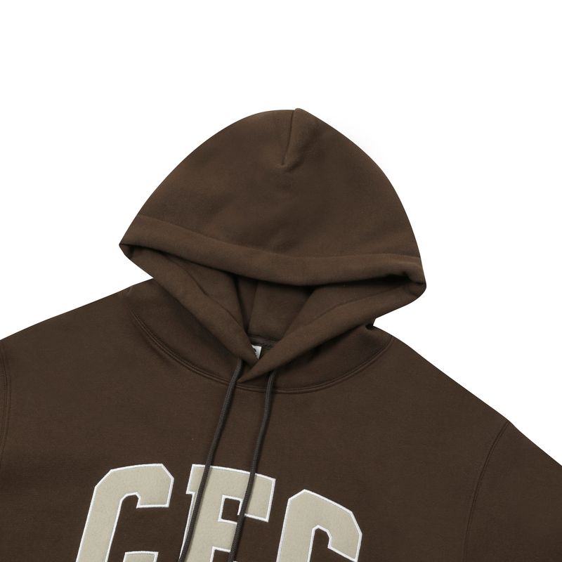 CEC ARCH LOGO HOODIE(BROWN)