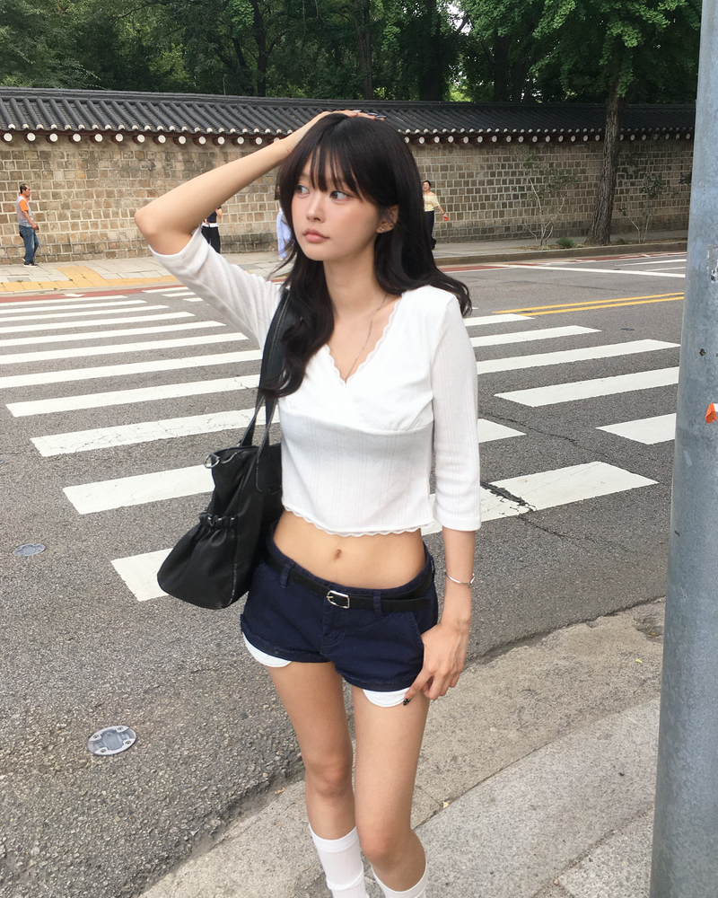Cotton vintage shorts