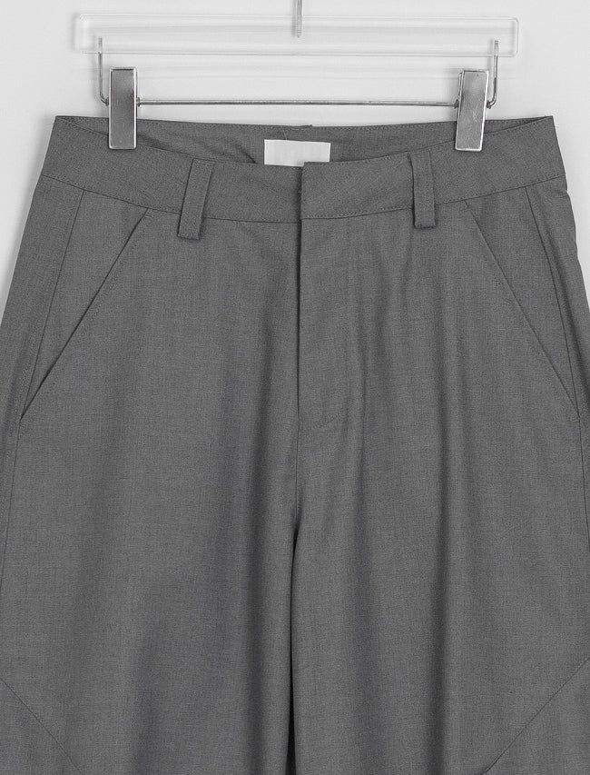 [unisex] Kento One-Tuck Balloon Wide Slacks