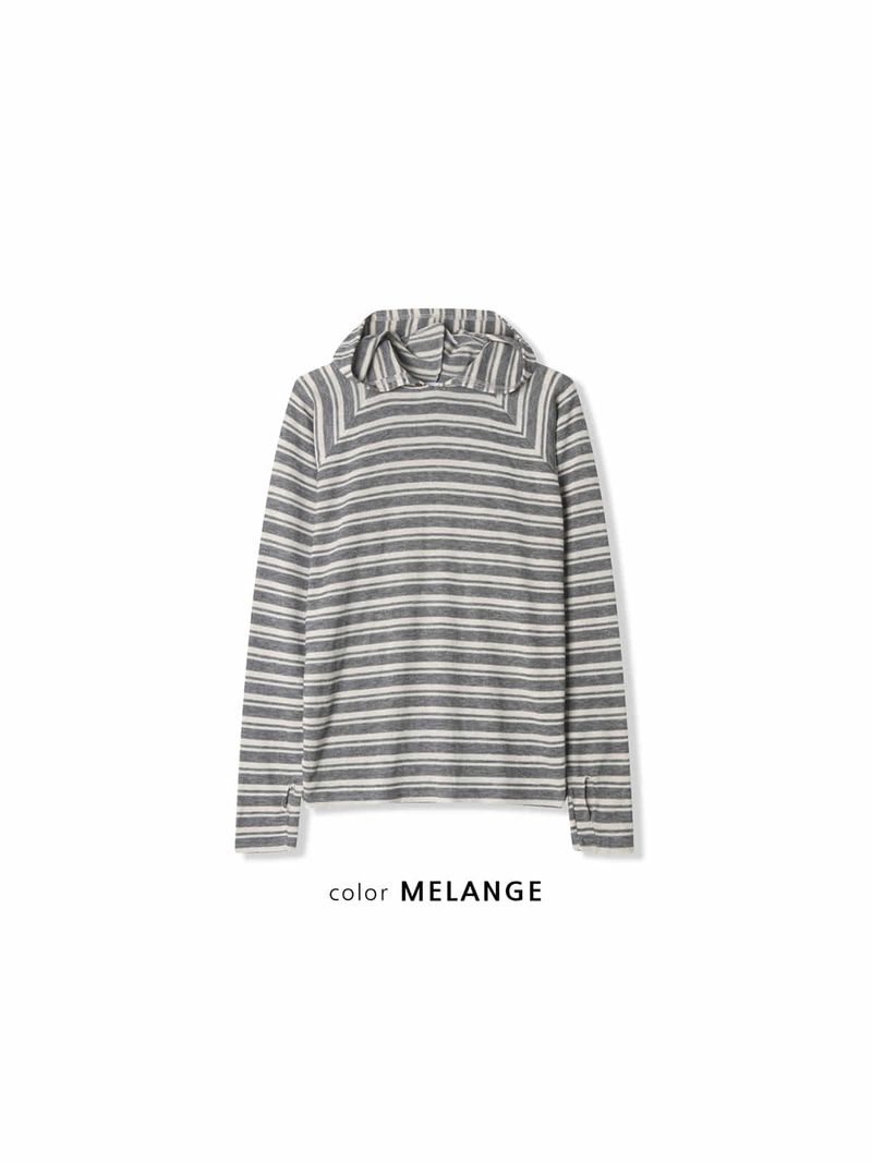 Su Striped Knitted Hoodie