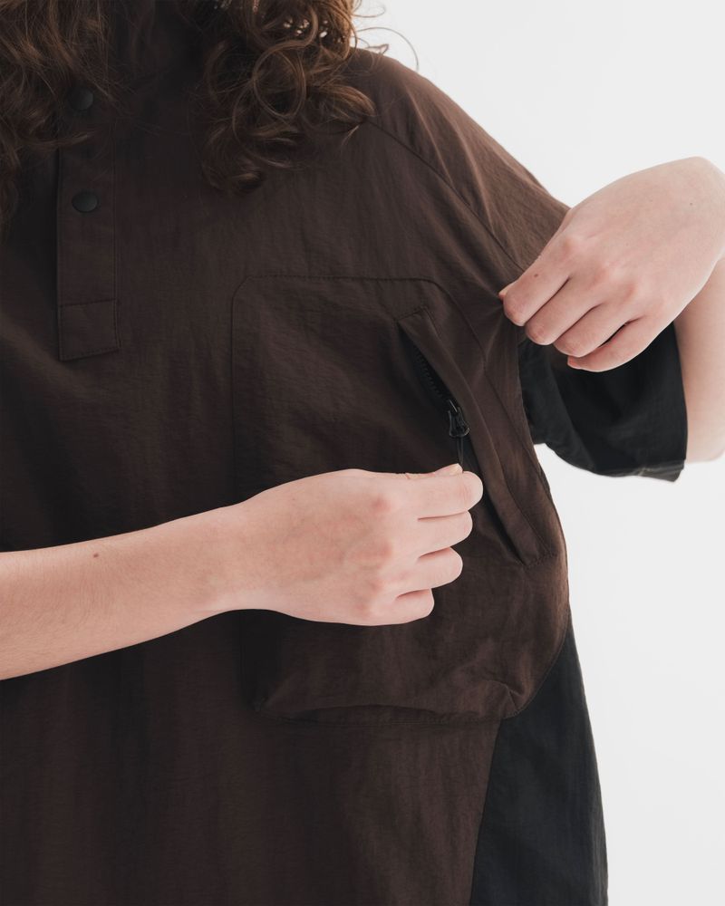 Half Snap Pullover Shirt