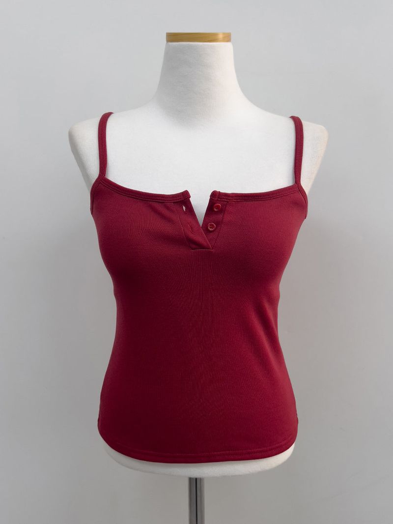 Soft Square Neck Sleeveless