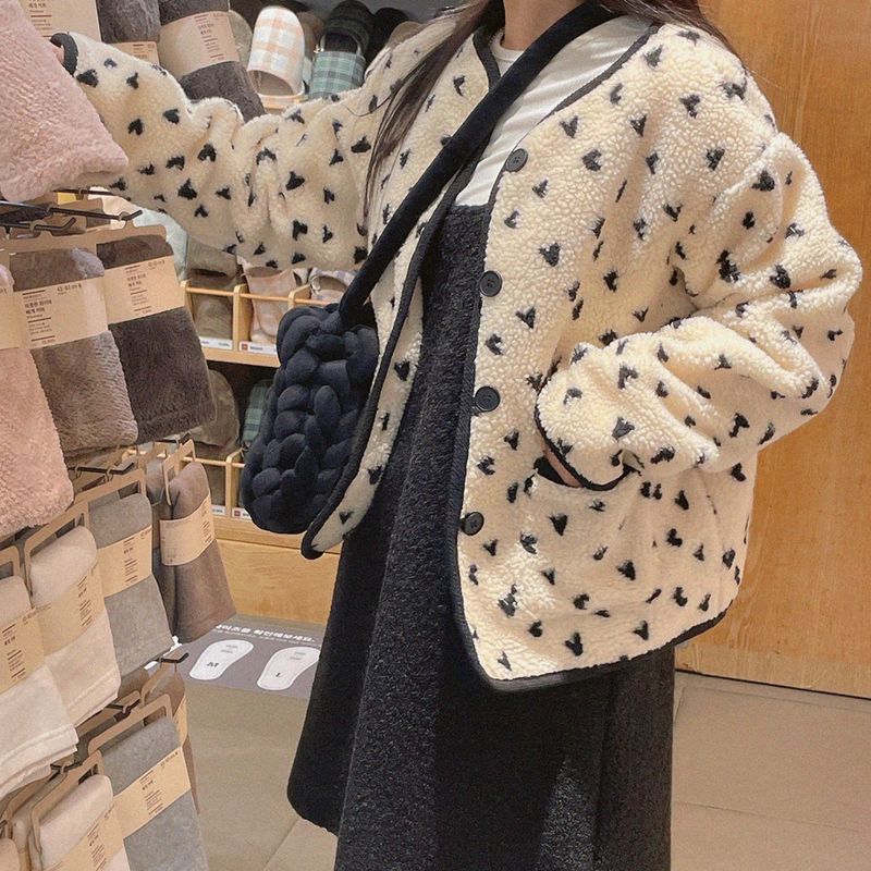 natural mind（ナチュラル マインド）の「Heart heart. Dumble jacket（Jackets/Outerwear）」