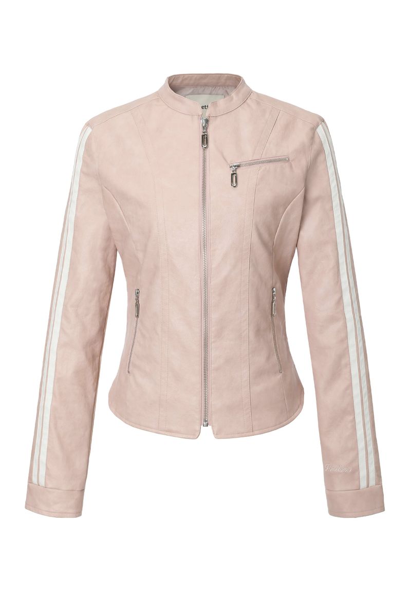 Racer leather jacket