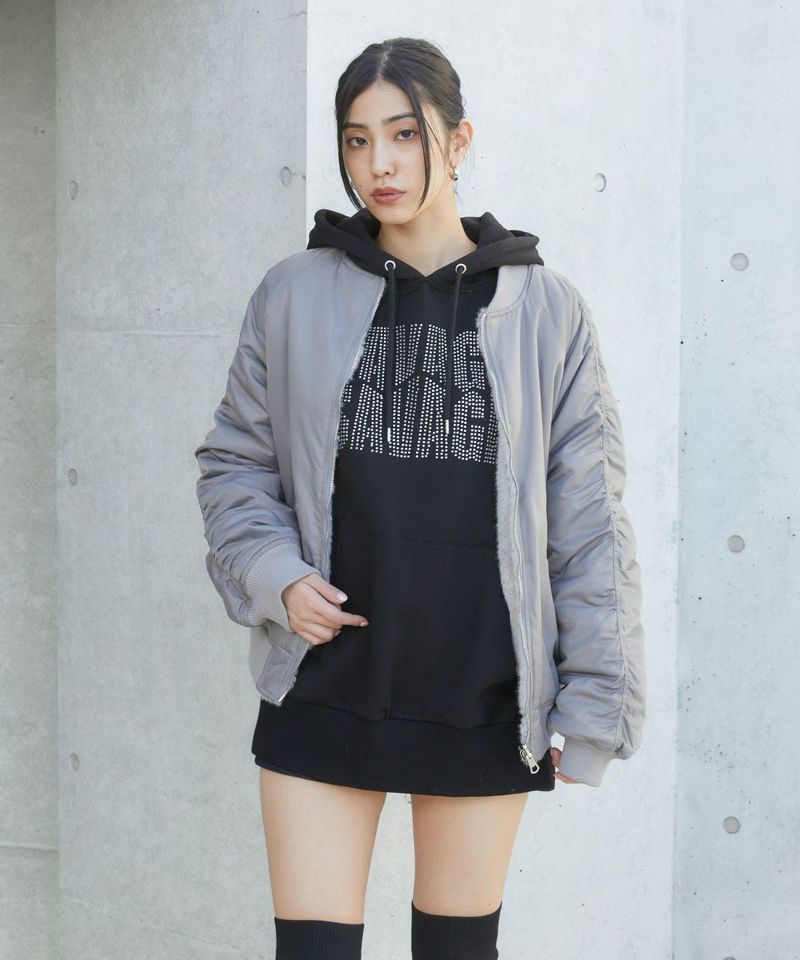 リバーシブルMA-1