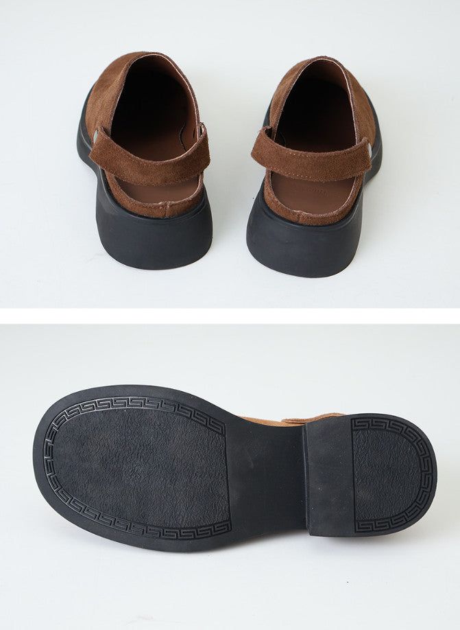 Another 2WAY Leather Clog Shoes (2color)