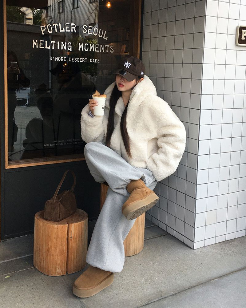 [ORIGINAL] Hershey Boa Hooded Jumper