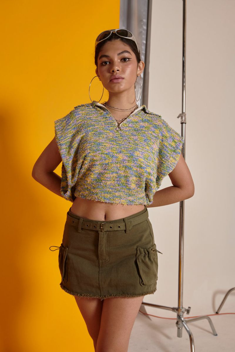 CARGO MINI SKIRT