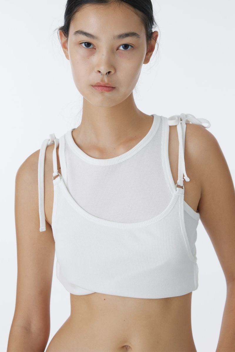 D-RING TWO-WAY TANK TOP (WHITE)