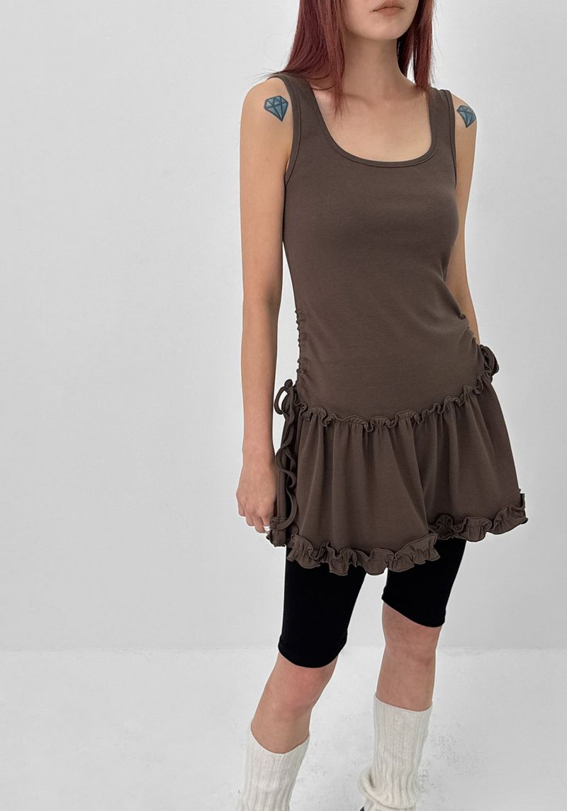 BLACKUP（ブラックアップ）の「[MADE] Toubeni Frill Mini One Piece（Dresses）」