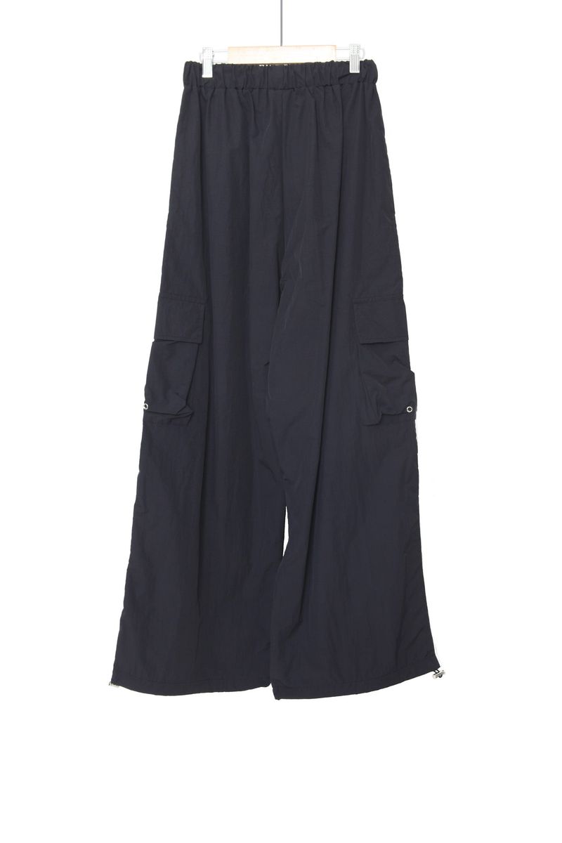 Piping nylon cargo pants
