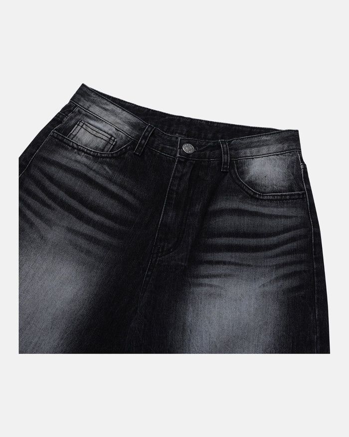 (UNISEX) Thunder Tin Wide Jeans