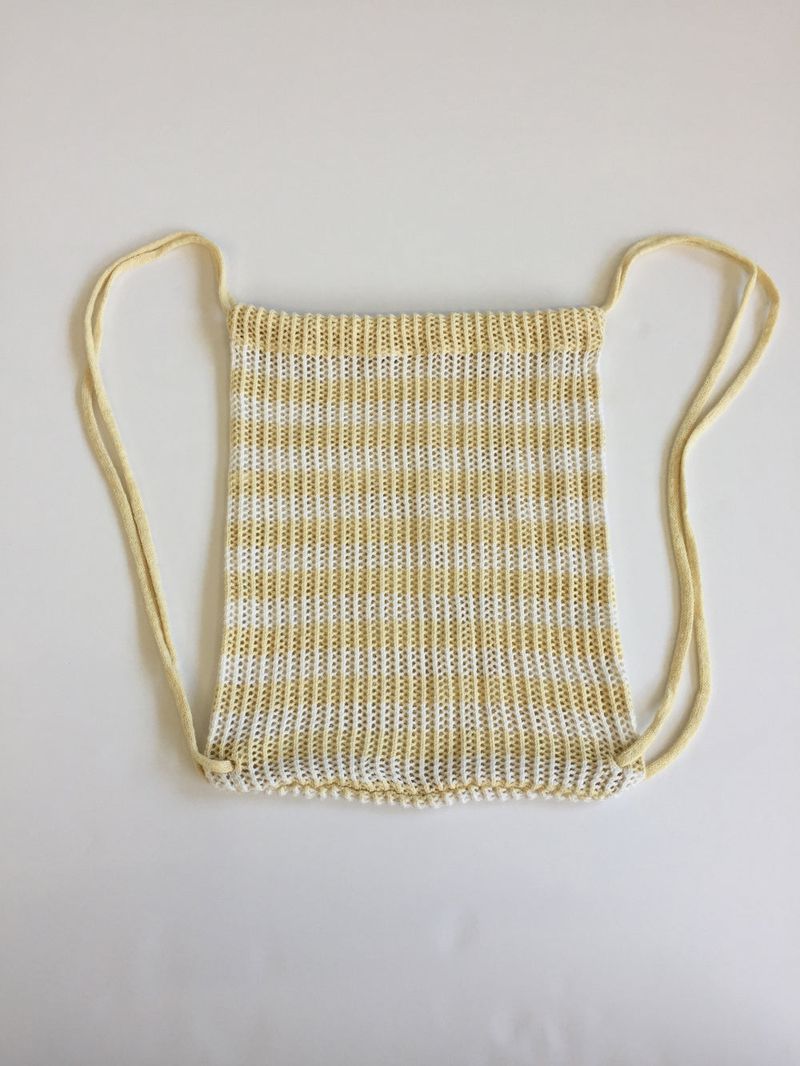 Knit String Backpack (2color)