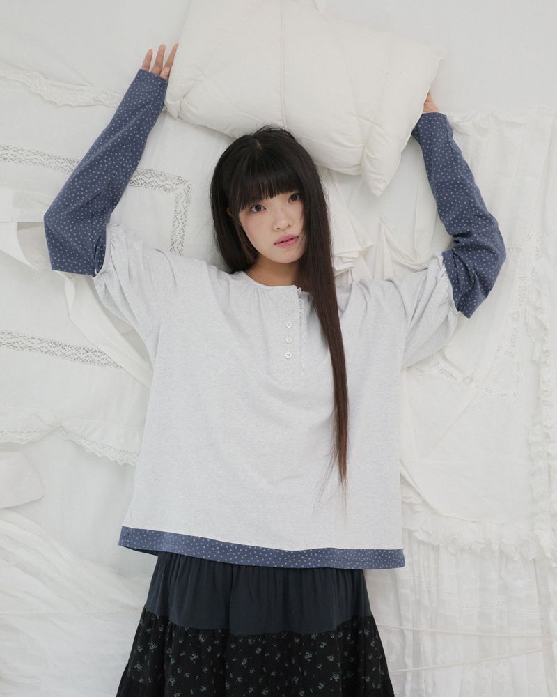 Fazed(フェイズド)の「STARRY PENDANT BACK RIBBON TOP(Tops)」