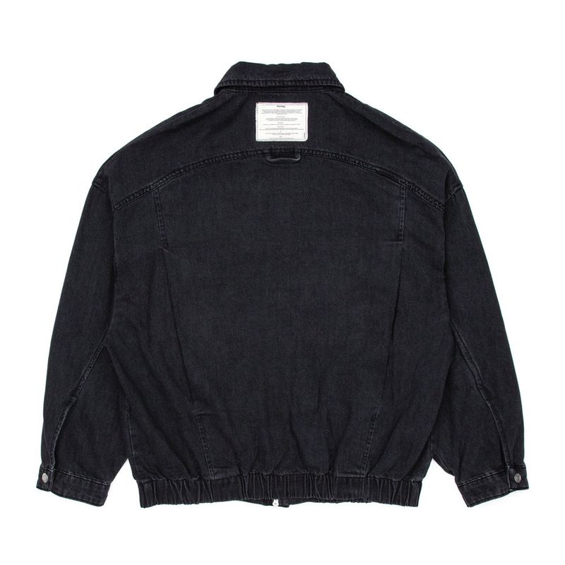 BBD The Apparition Zip Up Denim Jacket (Black)