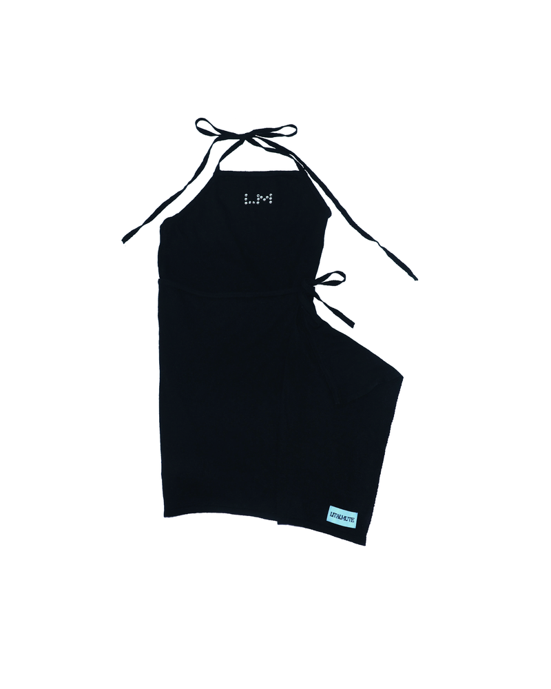 studs layered onepiece(black)