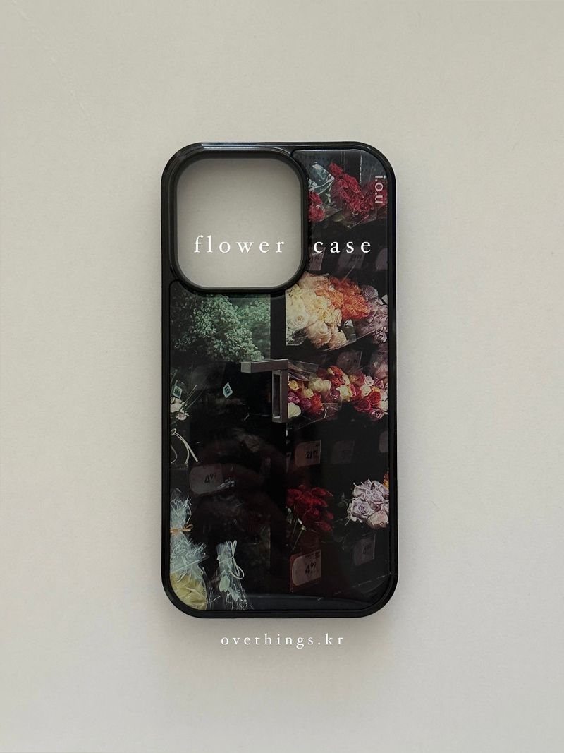 ovethings(オブシング)の「flower case (epoxy)(Smartphone Accessories)」