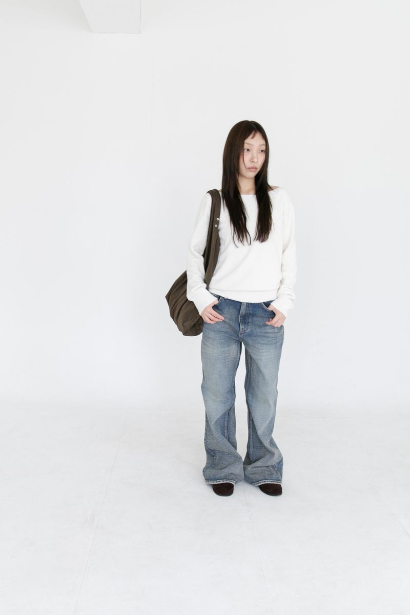 pastel boat-neck knit(4colors)