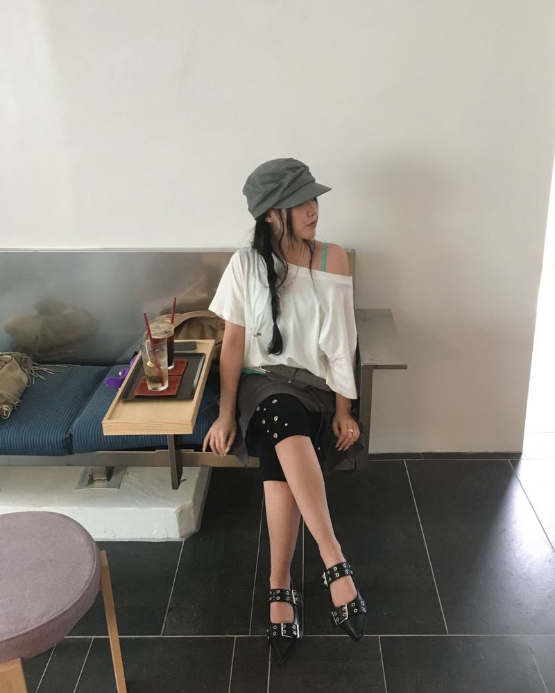 Folding flare skirt