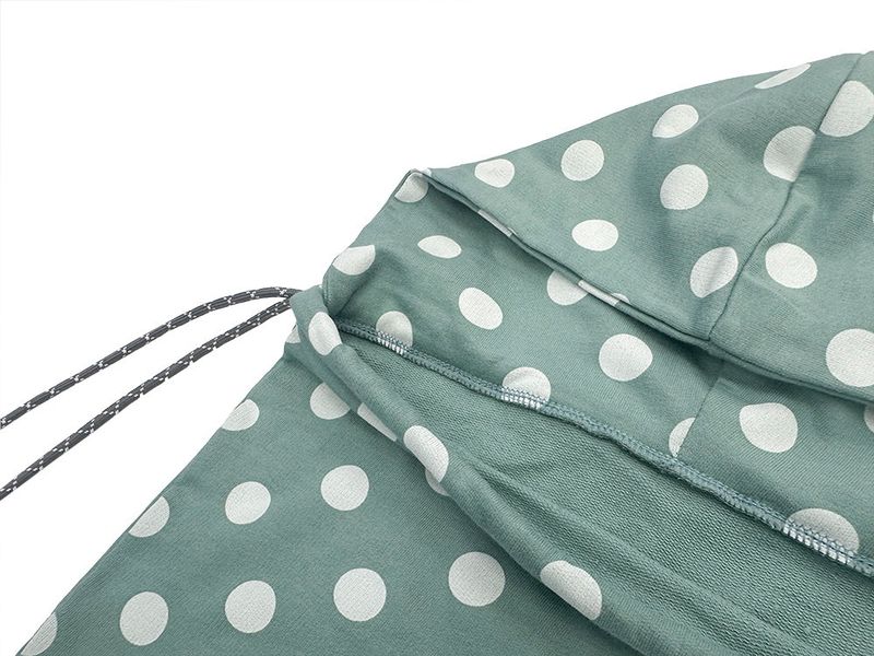 Peeling Dot Hood Bag