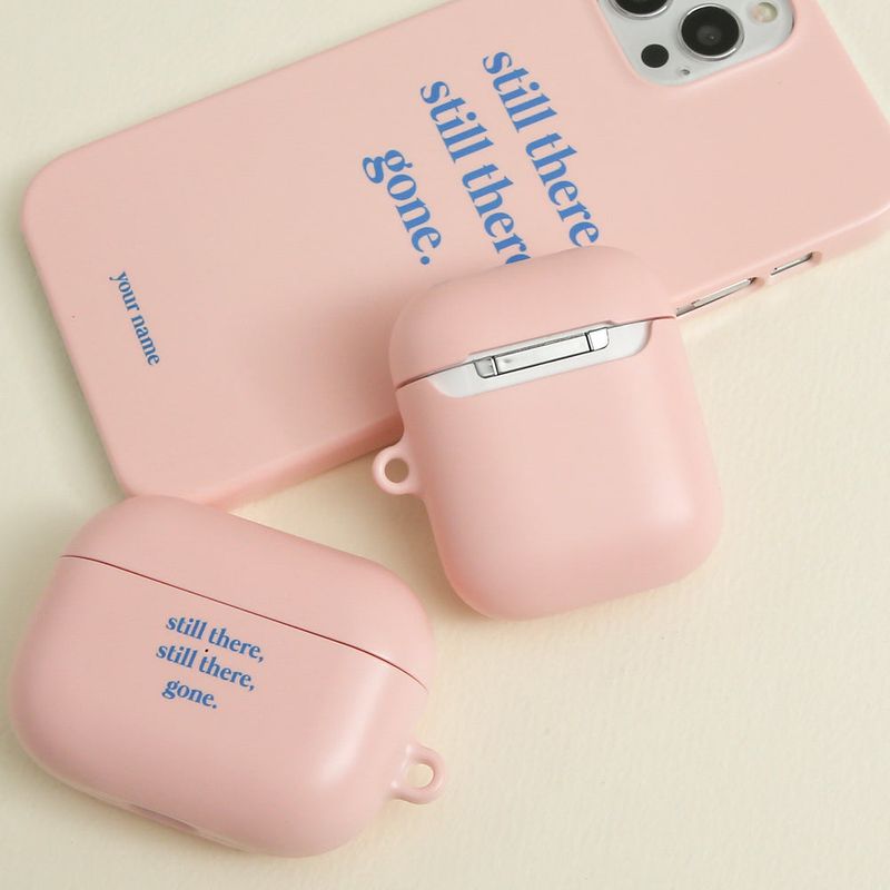 Simply Text Light Pink (Airpods Matt Case)