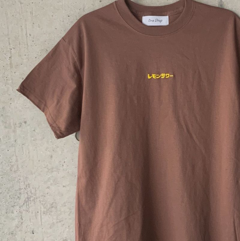 ふくだレモンサワー®刺繍T-shirt
