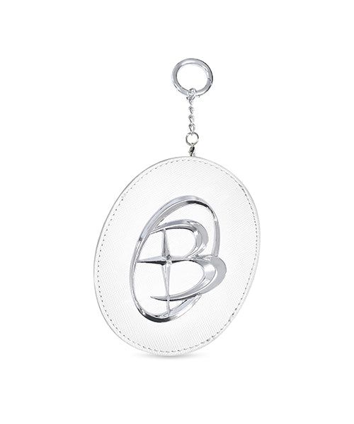 Accent Cardholder Keyring(BLACK/WHITE)