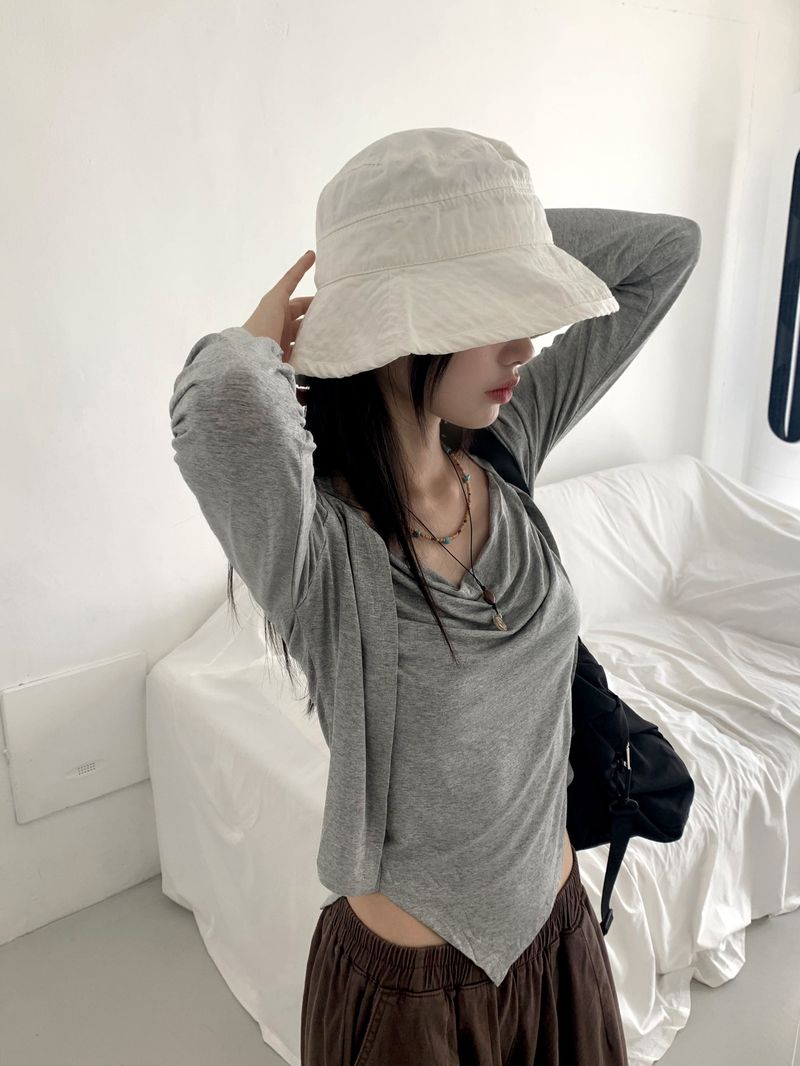 WONDER WONDER（ワンダーワンダー）の「Direll Basic Cotton Bungee Bucket Hat（Hats）」