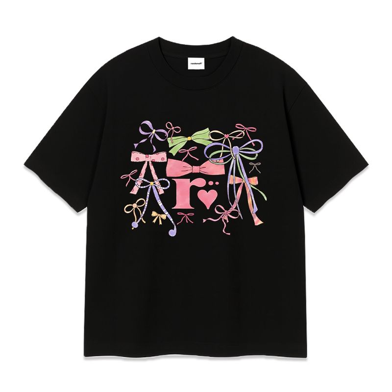 RIBBON SHOWER T-SHIRT (2color)