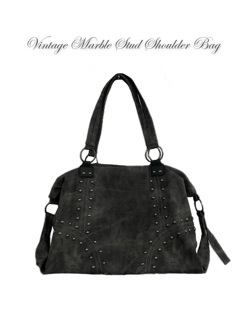 onthenextpage（オンザネクストページ）の「Vintage Marble Stud Shoulder Bag (3 colors)（Bags）」