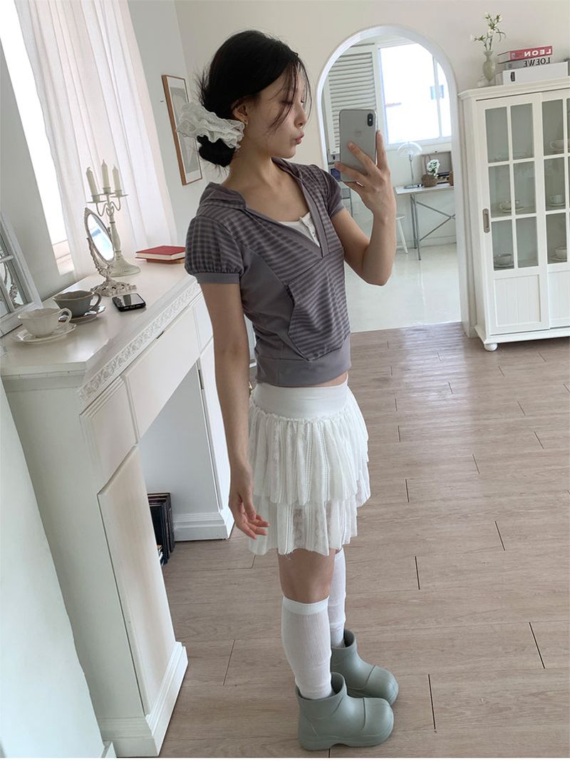 HAZY STRIPE HOODIE (2C)