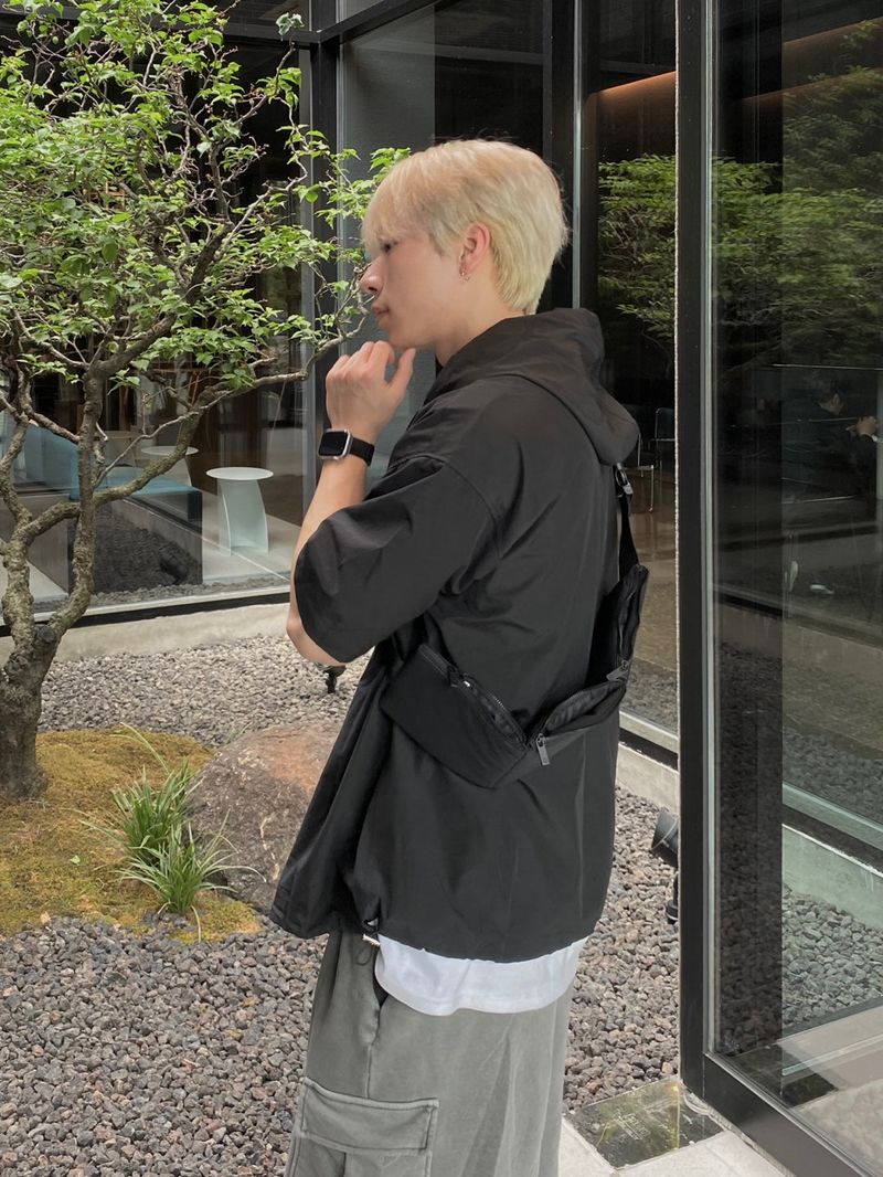Pigment Sweat Cargo Half Pants 3C