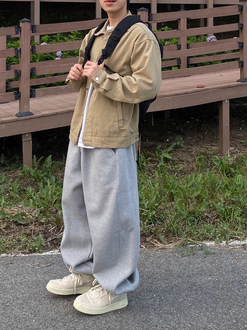 Avang Balloon Sweat Jogger Pants 4C