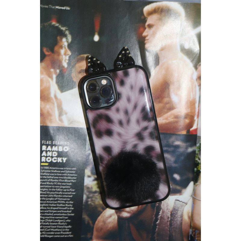 Naughty Kitty Case (Leopard)
