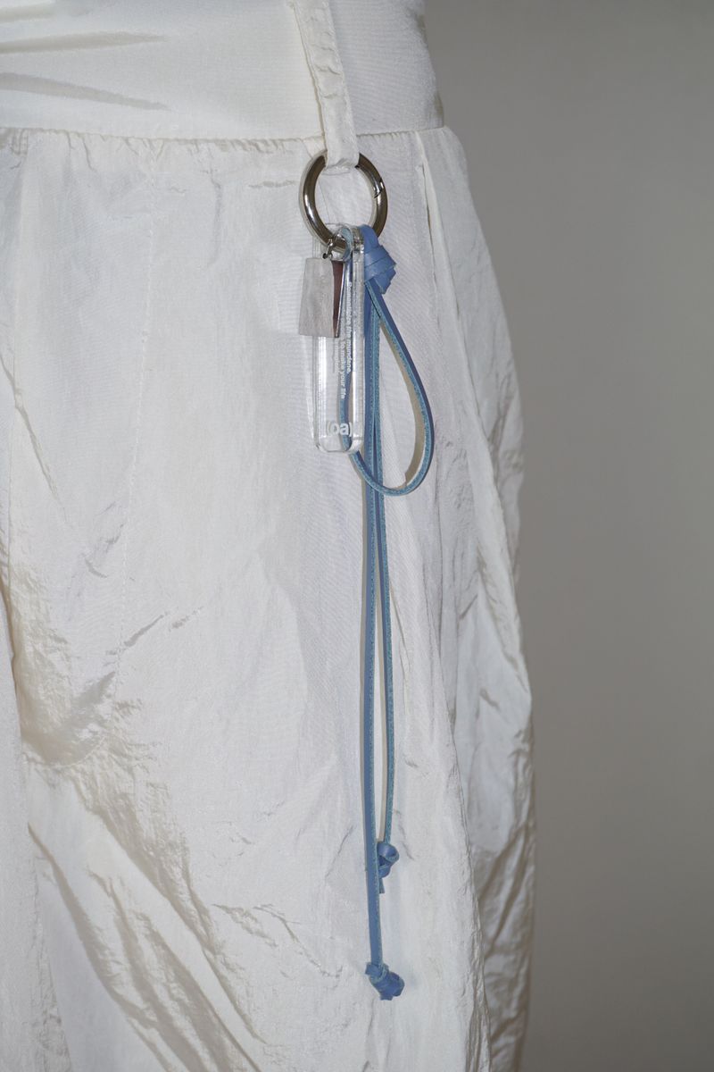 Multi-knot keyring 02 [blue]