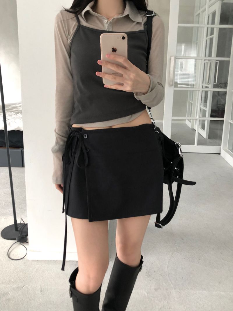 Wrap Skirt (2 colors)