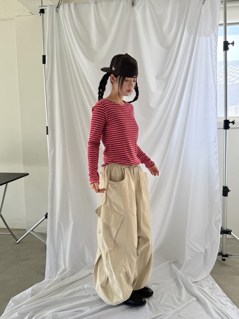 balloon cargo banding pants