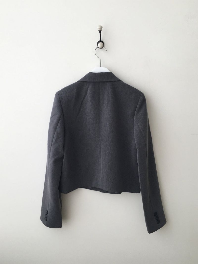 Urban button crop jacket