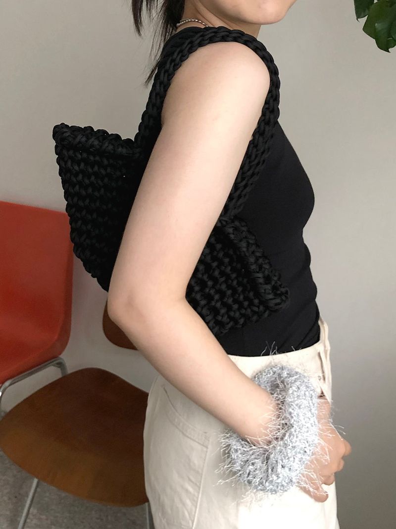 basket bag (black)