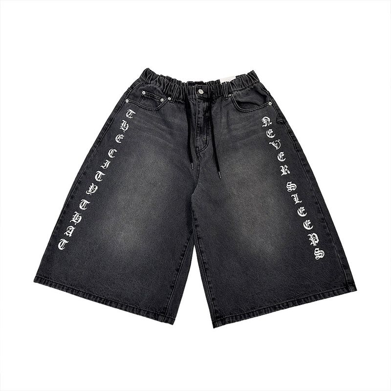 Able Lettering Bermuda Denim