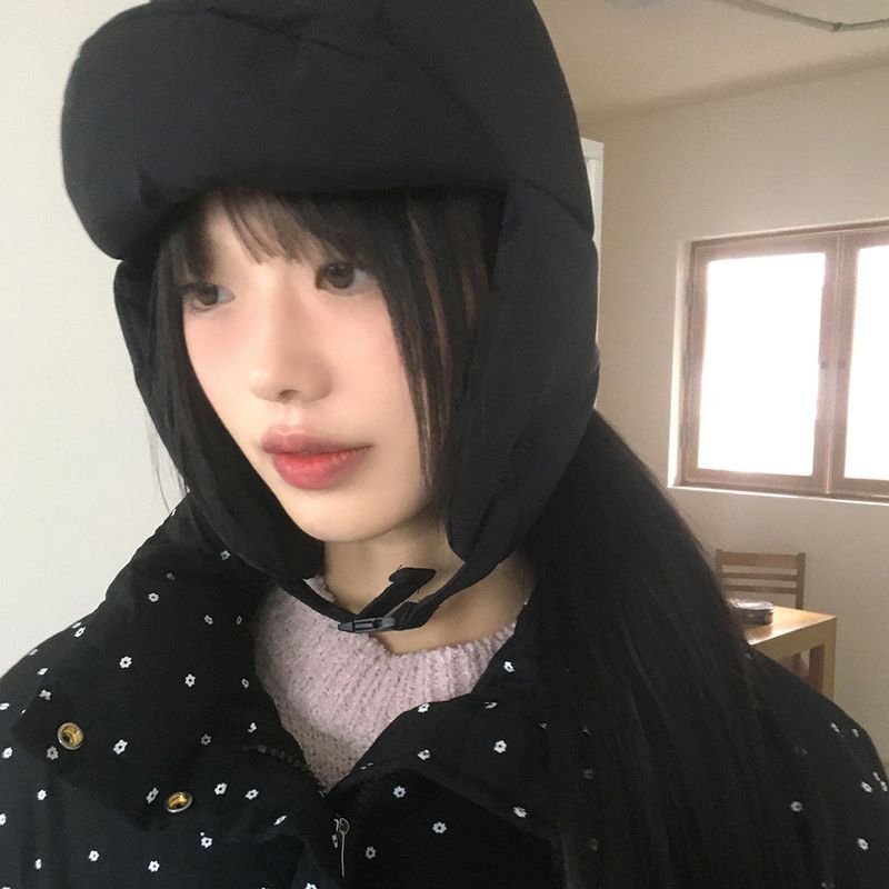 WONDER WONDER(ワンダーワンダー)の「Mifu Earrings Cold Winter Hat Padded Balaclava(Hats)」