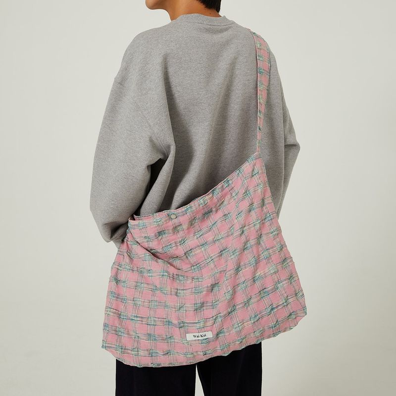 WaiKei(ワイケイ)の「Check cross bag(Bags)」