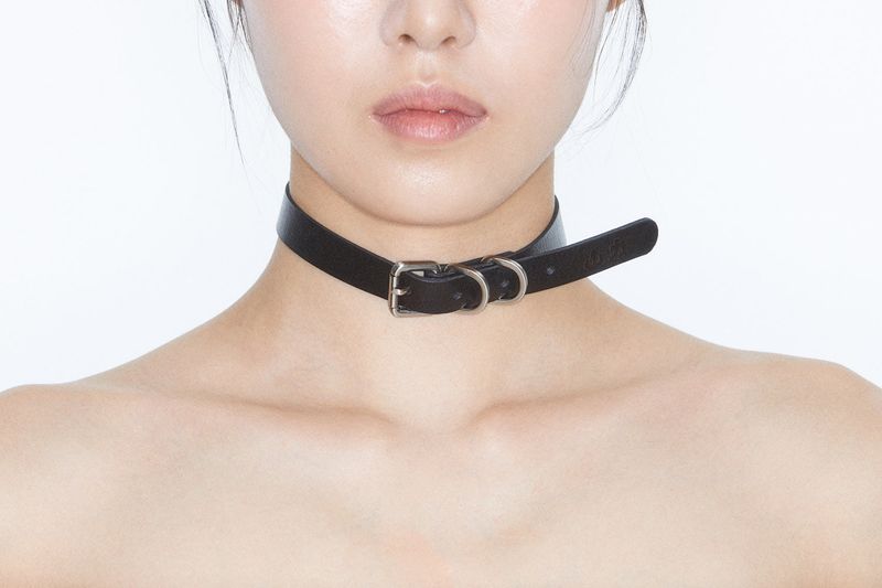 Classic leather choker vol.1