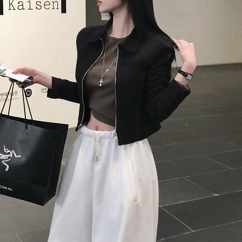 [Bellide made] COLOR INCISION COTTON TWO-WAY JACKET
