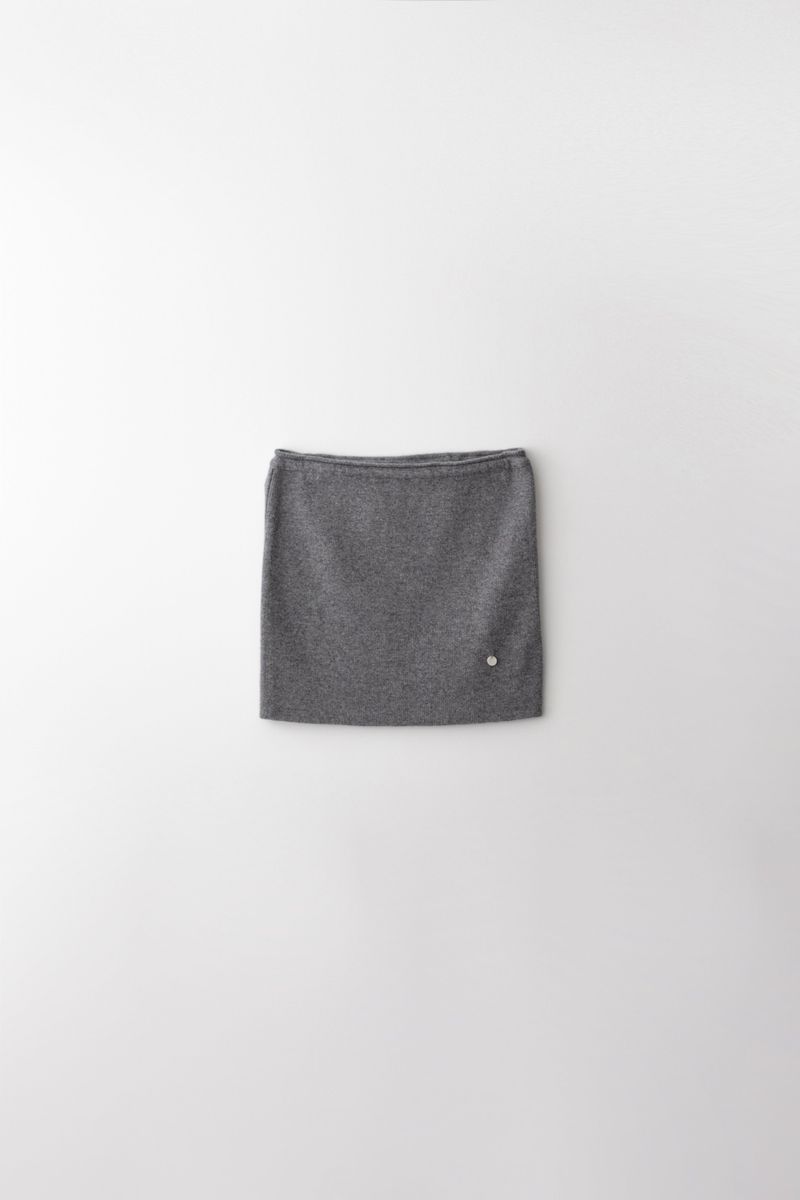 PLAT DU JOUR(プラドゥジュール)の「Camel tube top (Dark grey)(Tops)」