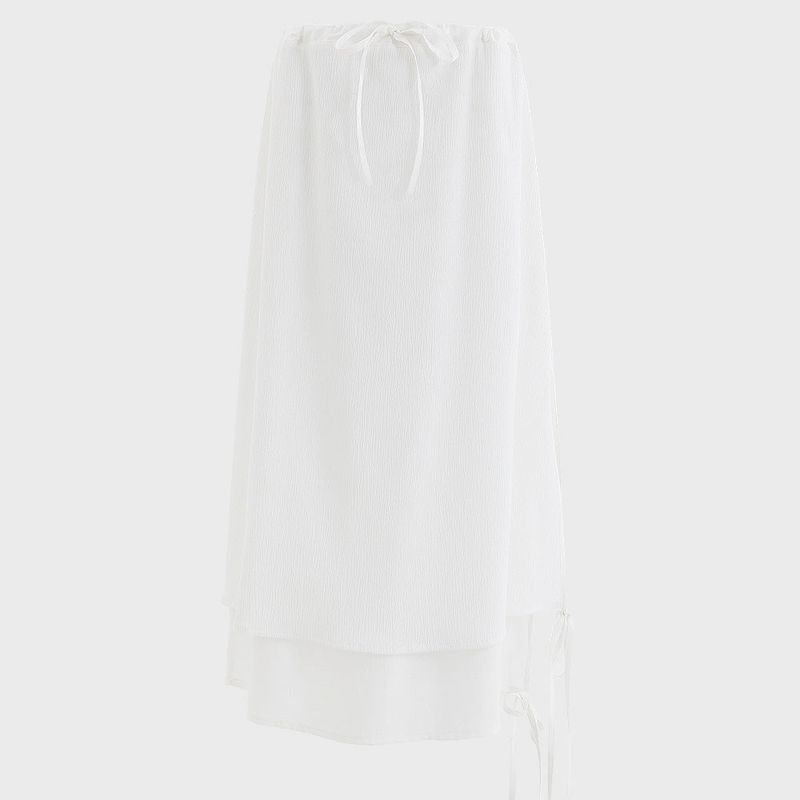 MELODY SKIRT IN WHITE