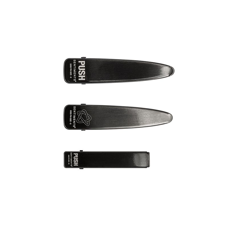 SENTIMENTS（サンティマン）の「NO.352 [BLACK] HAIR PIN 3SET 푸쉬핀 클립（Hair Accessories）」